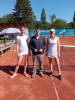 R:Siegerin Alicia Mall, L: 2.Platz Hannah Schäfer, M: OSR Jens Matalla
